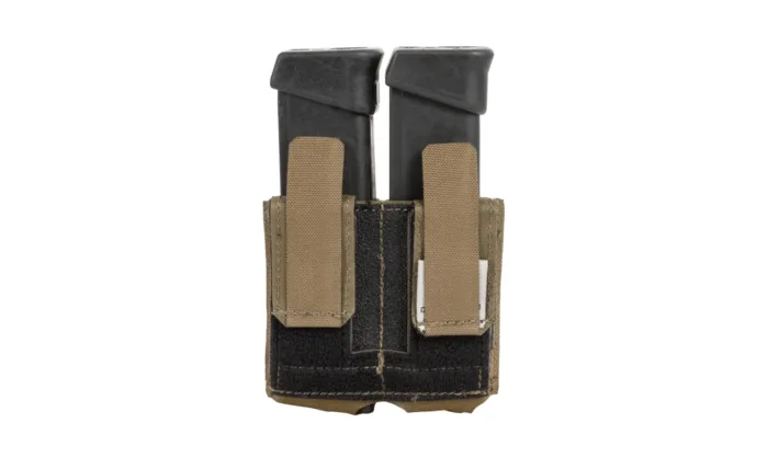 DIRECT ACTION LOW PROFILE PISTOL MAGAZINE POUCH COYOTE BROWN
